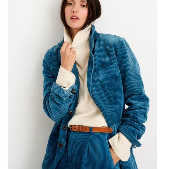 Alex Mill - Indigo Dyed Boyish Blazer Indigo / LG - Picture 1 of 7